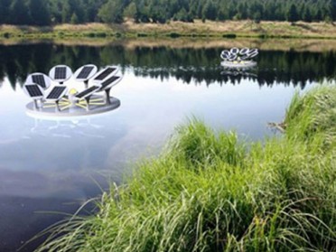 广元流域水体修复水生植物浮岛工程