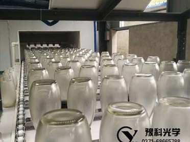 豫科光学瓶罐自动蒙砂生产线