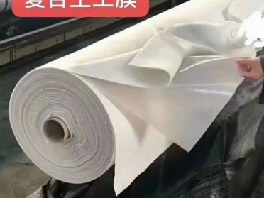 一布一模两布一模复合土工膜 公路养护渗水工程无纺布