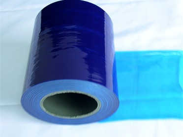 高粘蓝色PE保护膜铝不锈钢金属铝板门窗玻璃高光塑胶壳防尘胶带