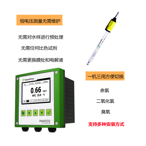 余氯 二氧化氯 臭氧