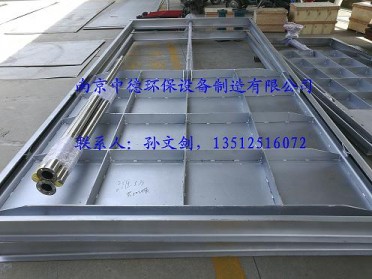 厂家直销南京中德CBZM不锈钢插板闸门，不锈钢渠道制水闸门