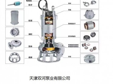 耐高温切割式潜污泵