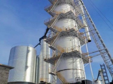 石灰窑烟气除尘系统配套设施