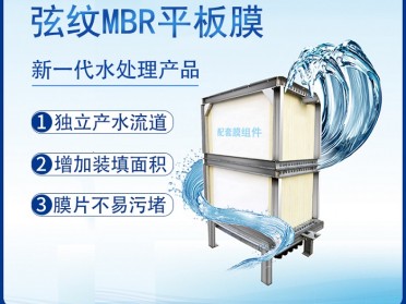 碧水源弦纹MBR平板膜中空纤维mbr一体化MBR膜设备整套膜系统
