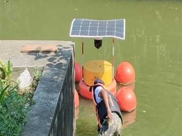 柏泰太阳能智能水产养殖水质监测浮标