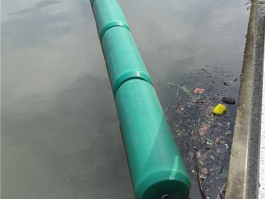 宁波滚塑拦污装置厂家批发两片对夹拦污浮筒