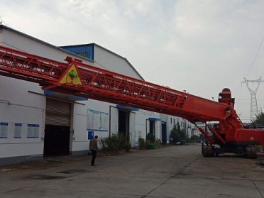 江苏联源带式混凝土布料机施工工位布置和使用可靠性分析