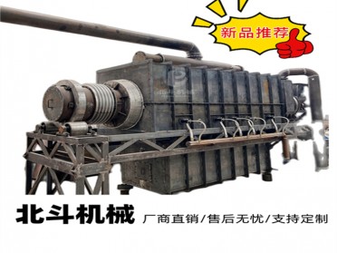 不锈钢双筒炭化炉 干馏工艺 烟气循环节能降耗