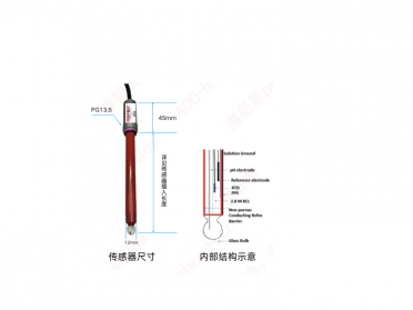 睿非昔超纯水UPW专用电极-C系列-2001复合电极